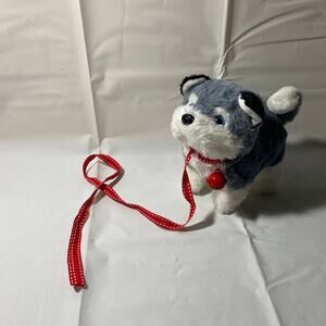 Walking talking toy dog